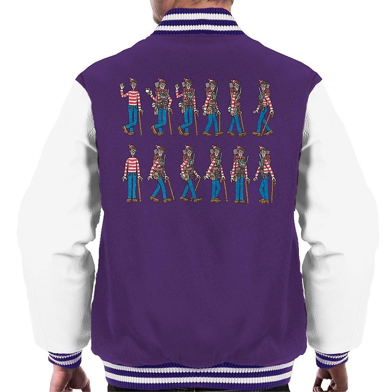Where’s Wally Ready To Travel Men’s Varsity Jacket