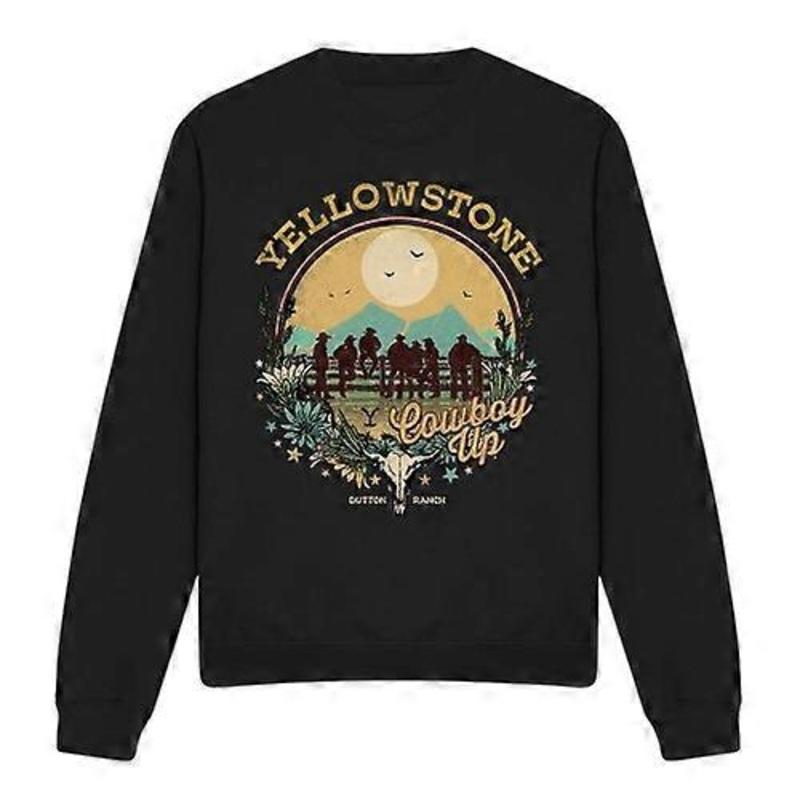 Yellowstone Unisex Adult Cowboy Up Sweatshirt