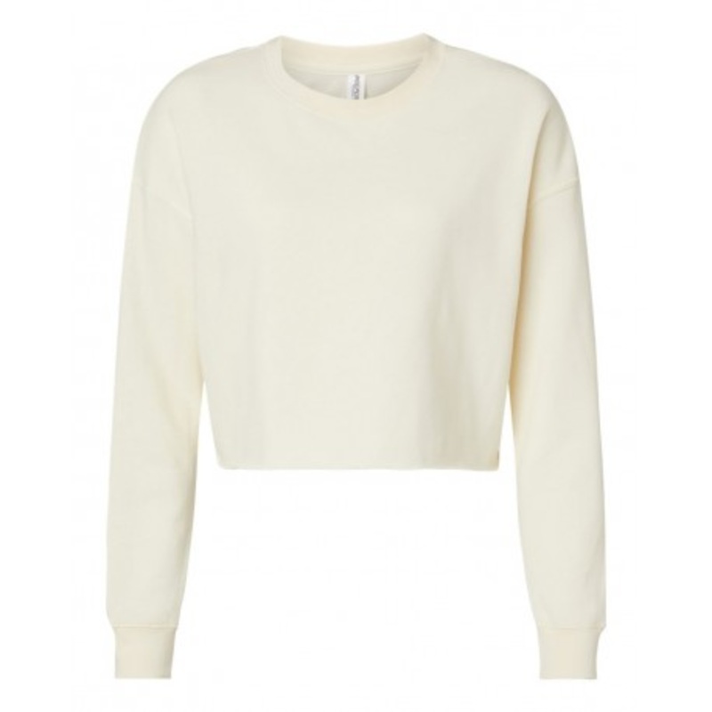 Independent Trading Co. AFX24CRP Women’s Lightweight Crop Crewneck Sweatshirt | Independent Trading Co. AFX24CRP
