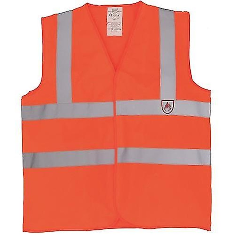 Yoko Flame-Retardant Hi-Vis Sleeveless Waistcoat