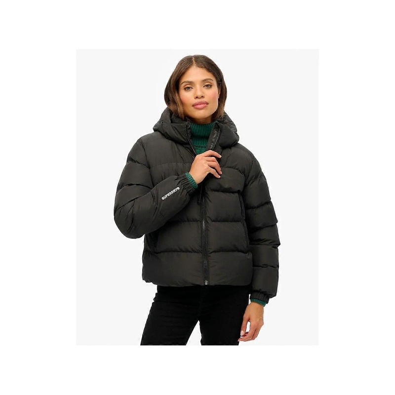 Women’s Superdry Fuji Down Jacket Black