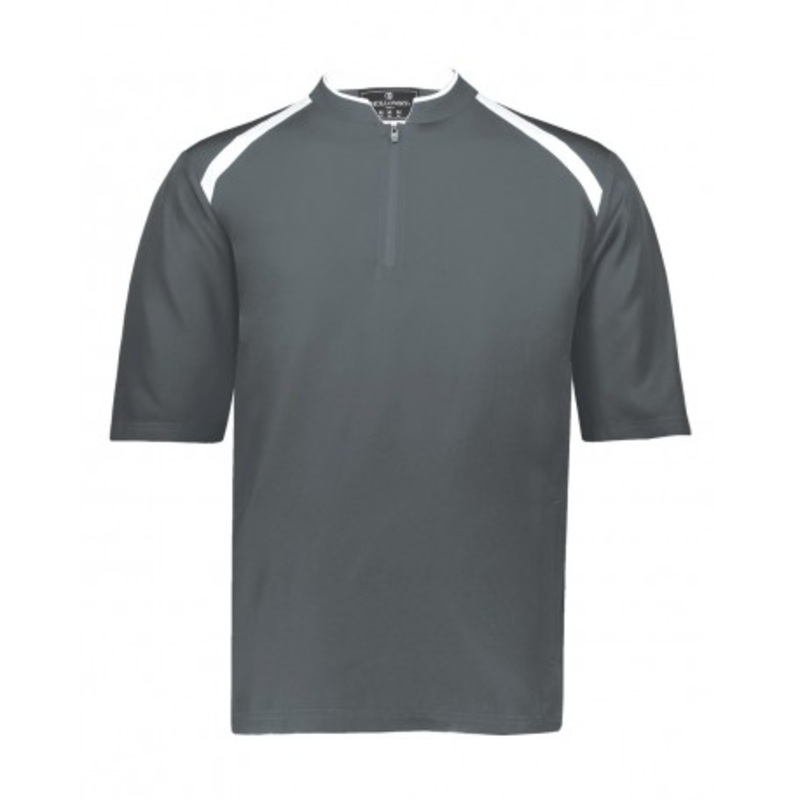 Holloway 229681 Youth Clubhouse Short Sleeve Quarter-Zip Pullover | Holloway 229681