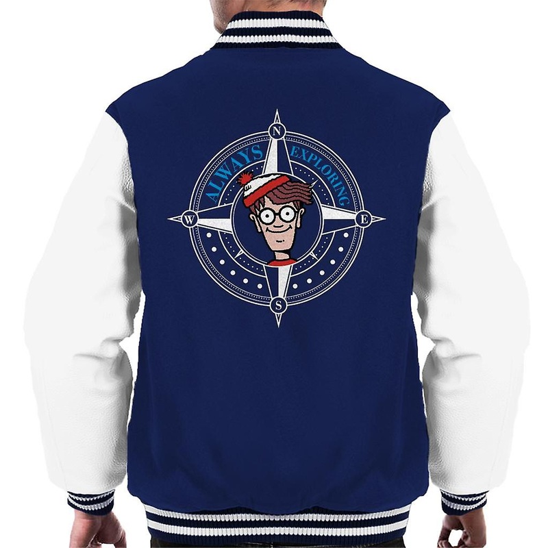 Where’s Wally Always Exploring Men’s Varsity Jacket
