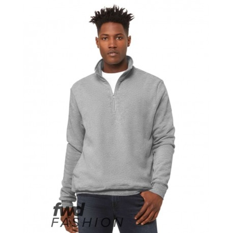 BELLA + CANVAS 3740 FWD Fashion Quarter-Zip Pullover Fleece | Bella + Canvas 3740