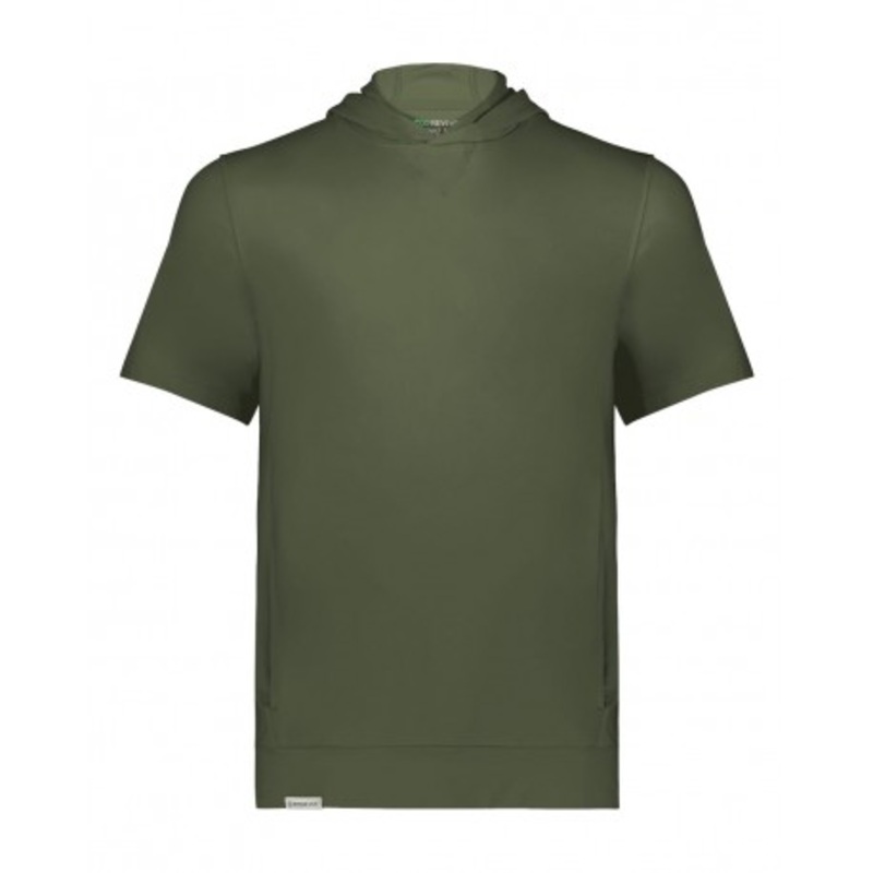 Holloway 222605 Eco Revive Youth Ventura Soft Knit Short Sleeve Hoodie | Holloway 222605