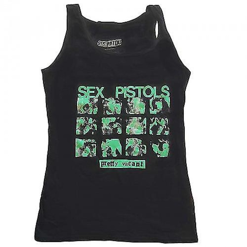 Sex Pistols Womens/Ladies Pretty Vacant Cotton Tank Top