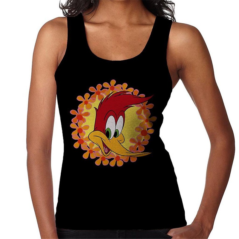 Woody Woodpecker Floral Border Women’s Vest