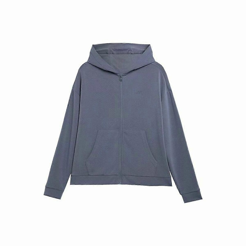Womens Hoodie 4F BLD041 Blue Yoga