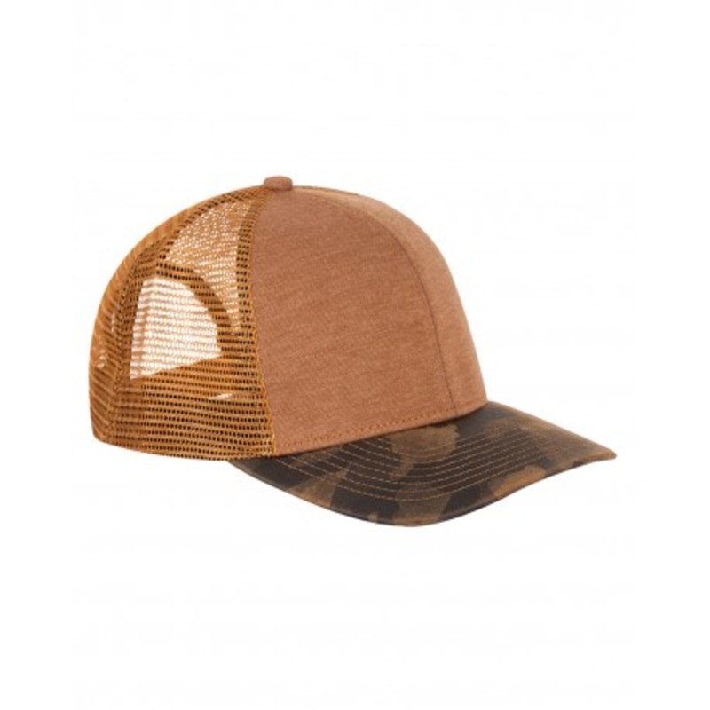 Dri Duck 3358 Polyester Pique Knit Trucker Hat | Dri Duck 3358