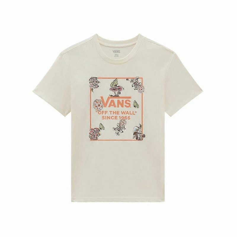 Womens Short Sleeve T-Shirt Vans Fungi Floral Bff