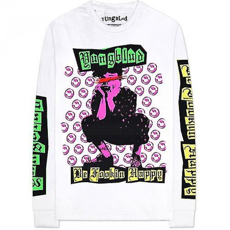 Yungblud Unisex Adult Punker Cotton Long-Sleeved T-Shirt