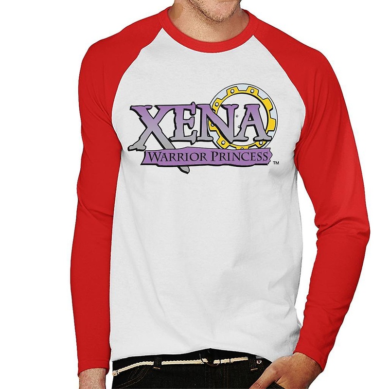 Xena Warrior Princess Logo Men’s Baseball Long Sleeved T-Shirt