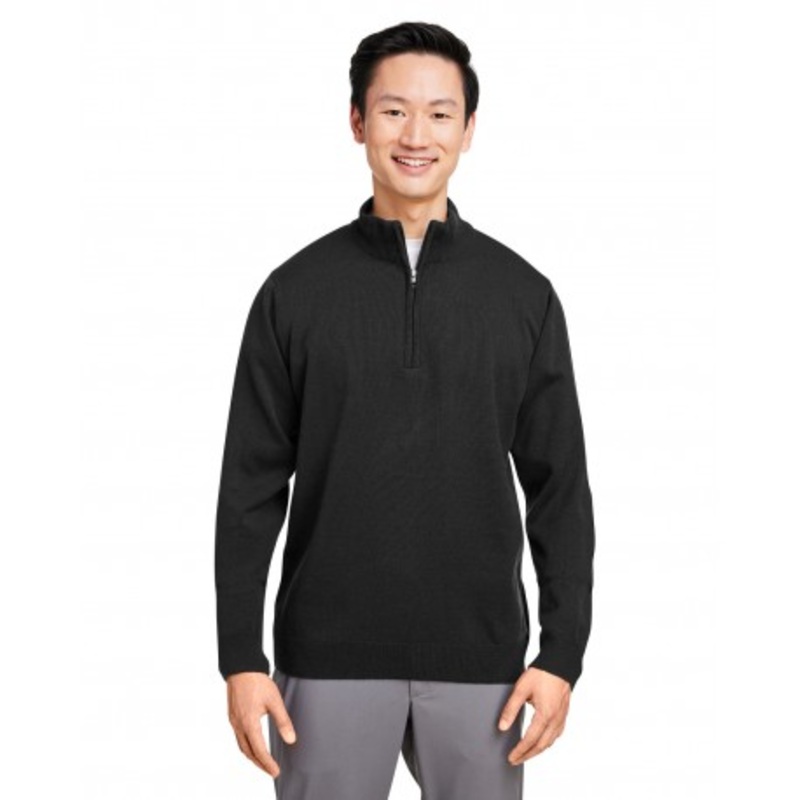 Harriton M421 Unisex Pilbloc Quarter-Zip Sweater | Harriton M421