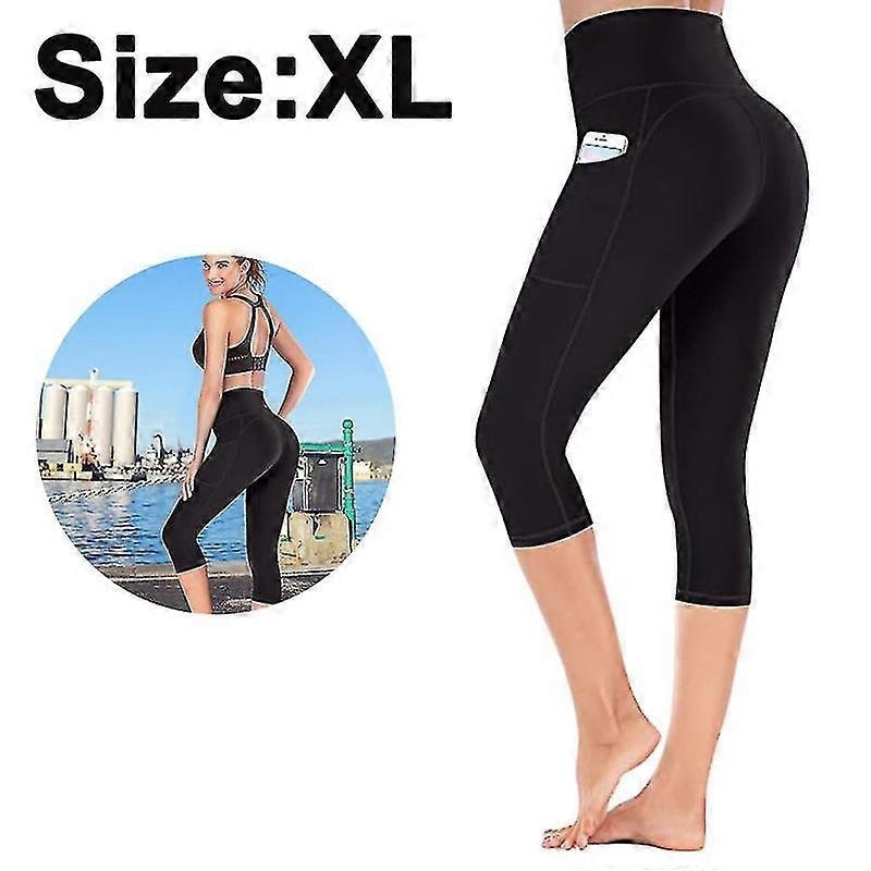 1 Pcs High Waisted Yoga Pants Women’s Workout Capris Leggings