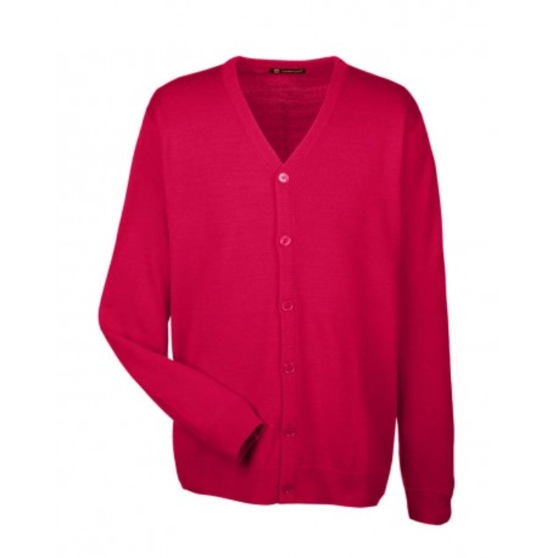 Harriton M425 Pilbloc V-Neck Button Cardigan Sweater | Harriton M425