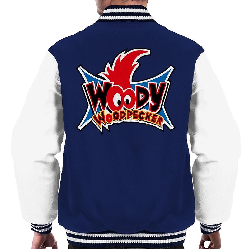 Woody Woodpecker Eyes Logo Men’s Varsity Jacket