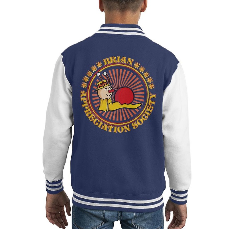 The Magic Roundabout Brian Appreciation Society Kid’s Varsity Jacket