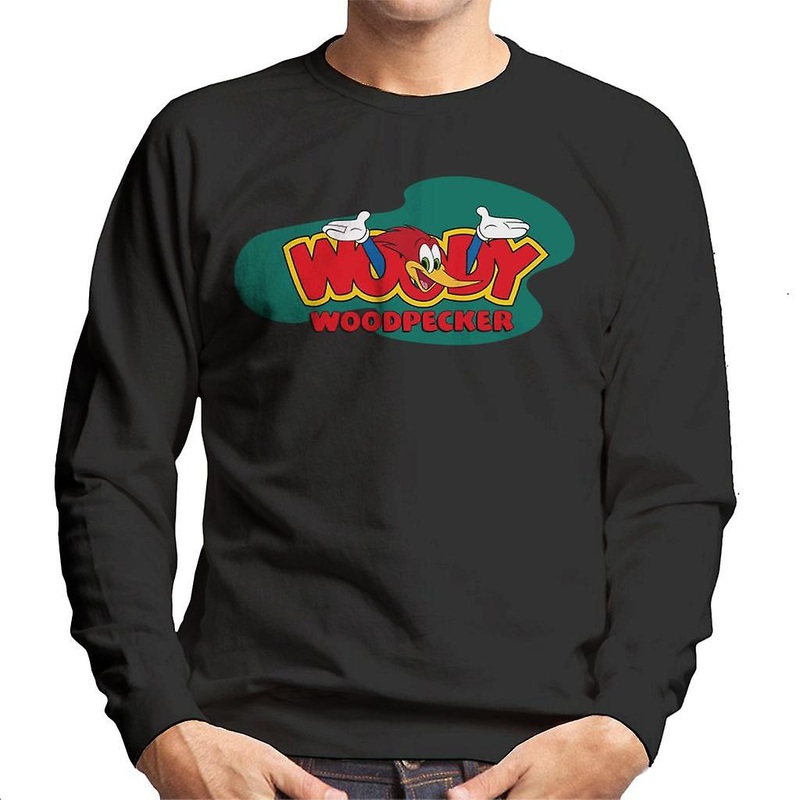 Woody Woodpecker Arms Through Os Logo Men’s Sweatshirt