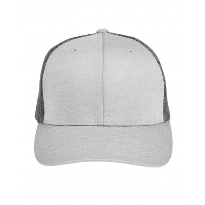 Team 365 TT802 By Yupoong Adult Zone Sonic Heather Trucker Cap | Team 365 TT802