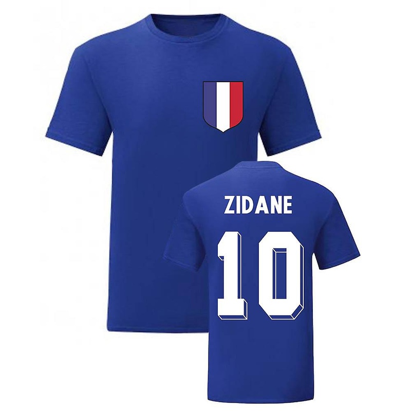 Zinedine Zidane France National Hero Tee’s (Blue)