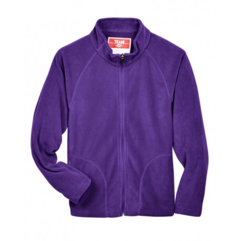 Team 365 TT90Y Youth Campus Microfleece Jacket | Team 365 TT90Y