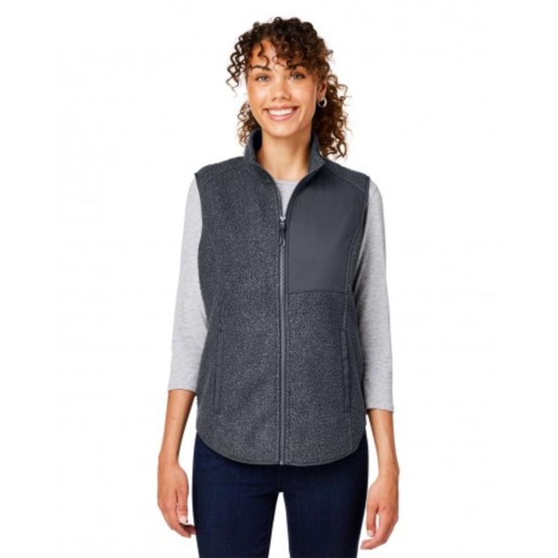 North End NE714W Women’s Aura Sweater Fleece Vest | North End NE714W