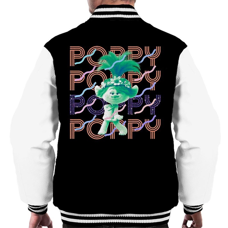 Trolls Poppy Queen Of The Pop Men’s Varsity Jacket