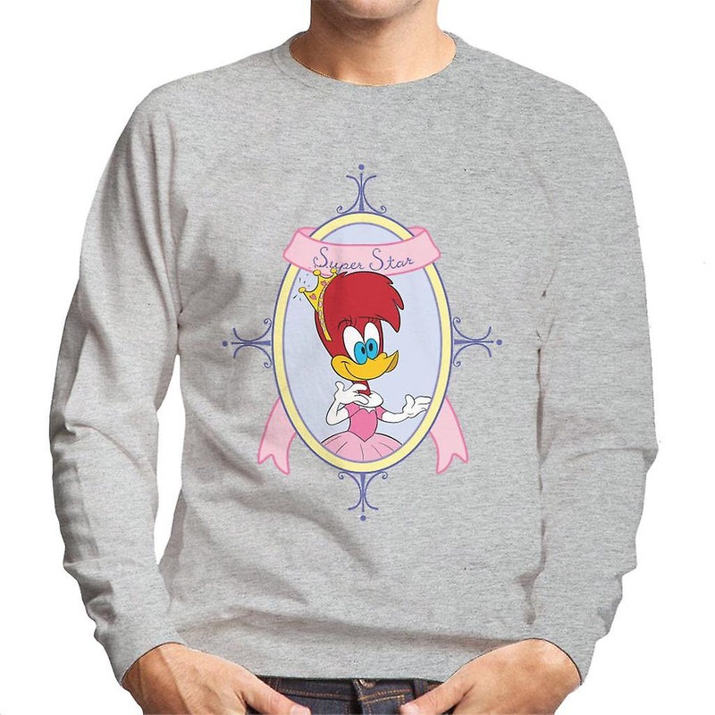 Woody Woodpecker Winnie Woodpecker Super Star Men’s Sweatshirt