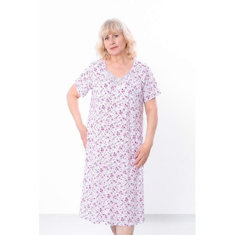 Womens Nightgown  Soft Breathable Fabric & Elegant Design, Summer,  HC 8600-002