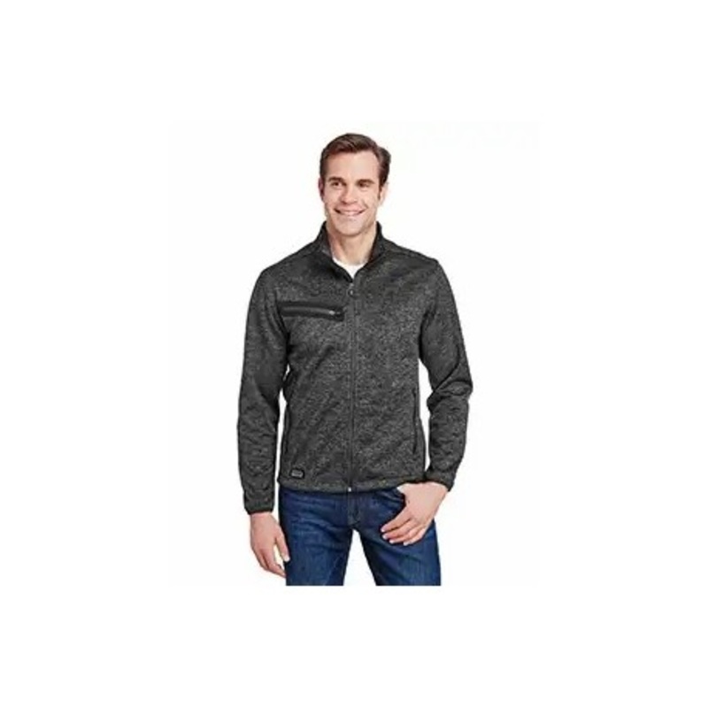Dri Duck 5316 Atlas Bonded Melange Sweater Fleece Jacket | Dri Duck 5316