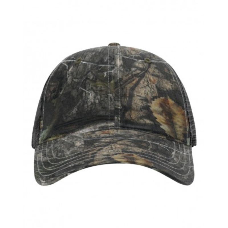 Richardson 111P Garment Washed Printed Trucker Cap | Richardson 111P