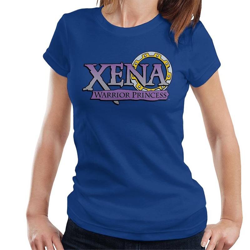 Xena Warrior Princess Purple Gradient Logo Women’s T-Shirt