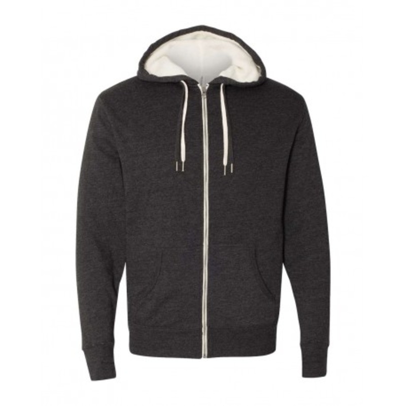 Independent Trading Co. EXP90SHZ Sherpa-Lined Hooded Sweatshirt | Independent Trading Co. EXP90SHZ
