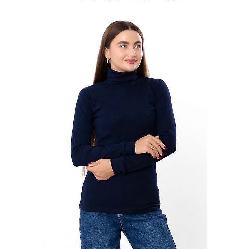Womens Turtleneck Top  Stretch Comfort & Elegant Fit, Long Sleeve, Any season,  HC 8047-040